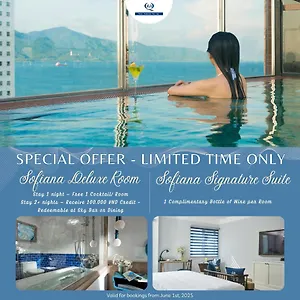 4* Hotel Sofiana My Khe & Spa- Rooftop Pool Bar